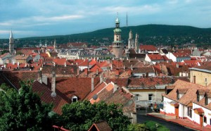 Sopron látképe