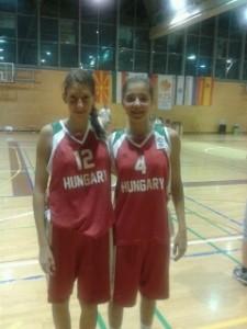 U14 - Szeli Dorina (12), Czukor Dalma (4)